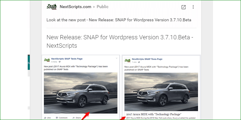 New Release: SNAP for WordPress Version 3.7.10.Beta