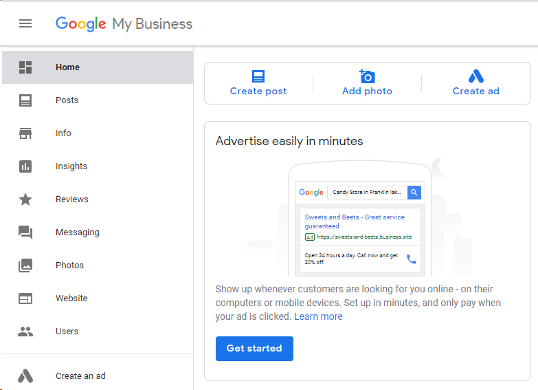 Support for “Google My Business” is coming soon…